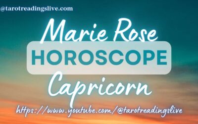 Capricorn Horoscope by Marie Rose | May 6, 2023