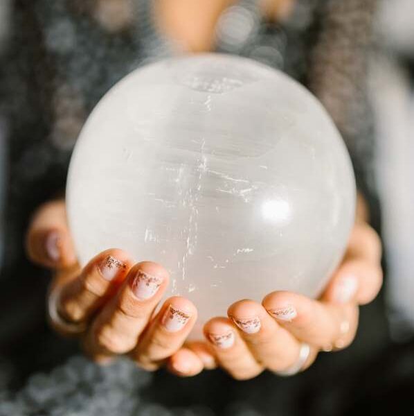 psychic-crystal-ball-sunset-600-900 Beautiful Crystal Ball in the Sunset