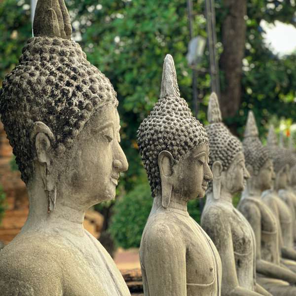 Beautiful Crystal Ball in the Sunset