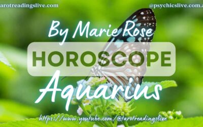 Aquarius Horoscope by Marie Rose | May 26 2023