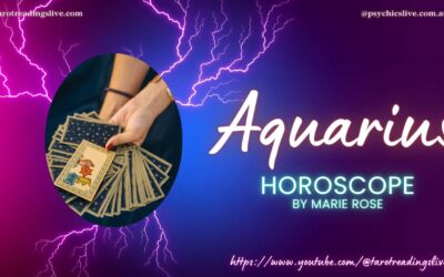 Aquarius Horoscope by Marie Rose. Changes in July 2023