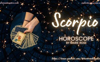 Scorpio Horoscope by Marie Rose. For the 24th – 31st July