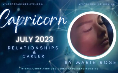 Capricorn Relationship & Career by Marie Rose July 2 2023