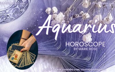 Aquarius Horoscope |Psychic Messages from the Universe