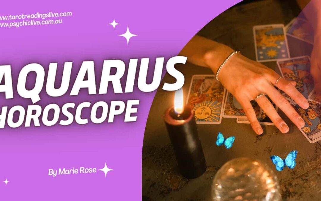 Aquarius Horoscope | Forecast From 11th -18th September