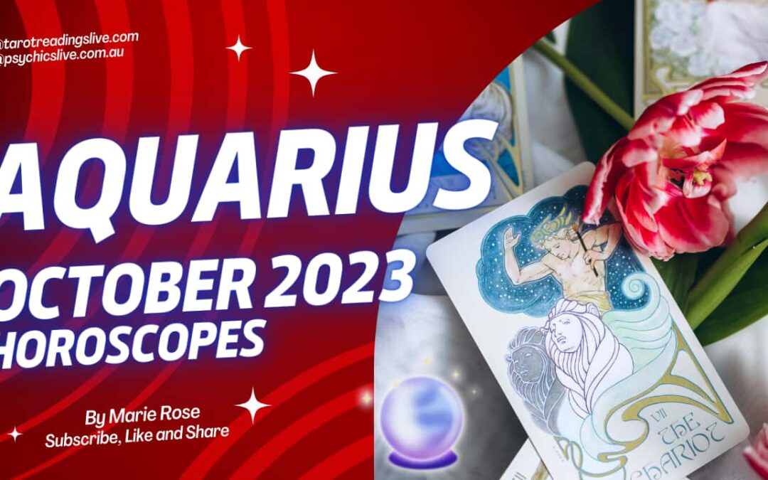 Aquarius Horoscope | Psychic Forecast for October 2023