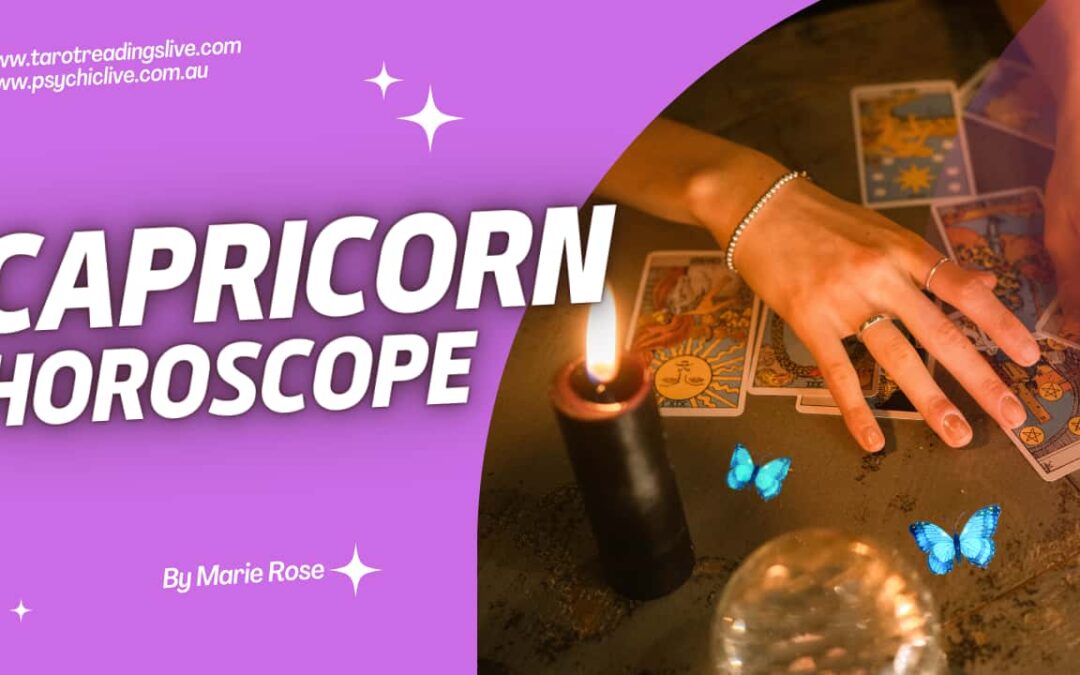 Capricorn Horoscope | Forecast 11th -18th September