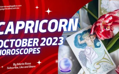 Capricorn Horoscope | Psychic Forecast for October 2023
