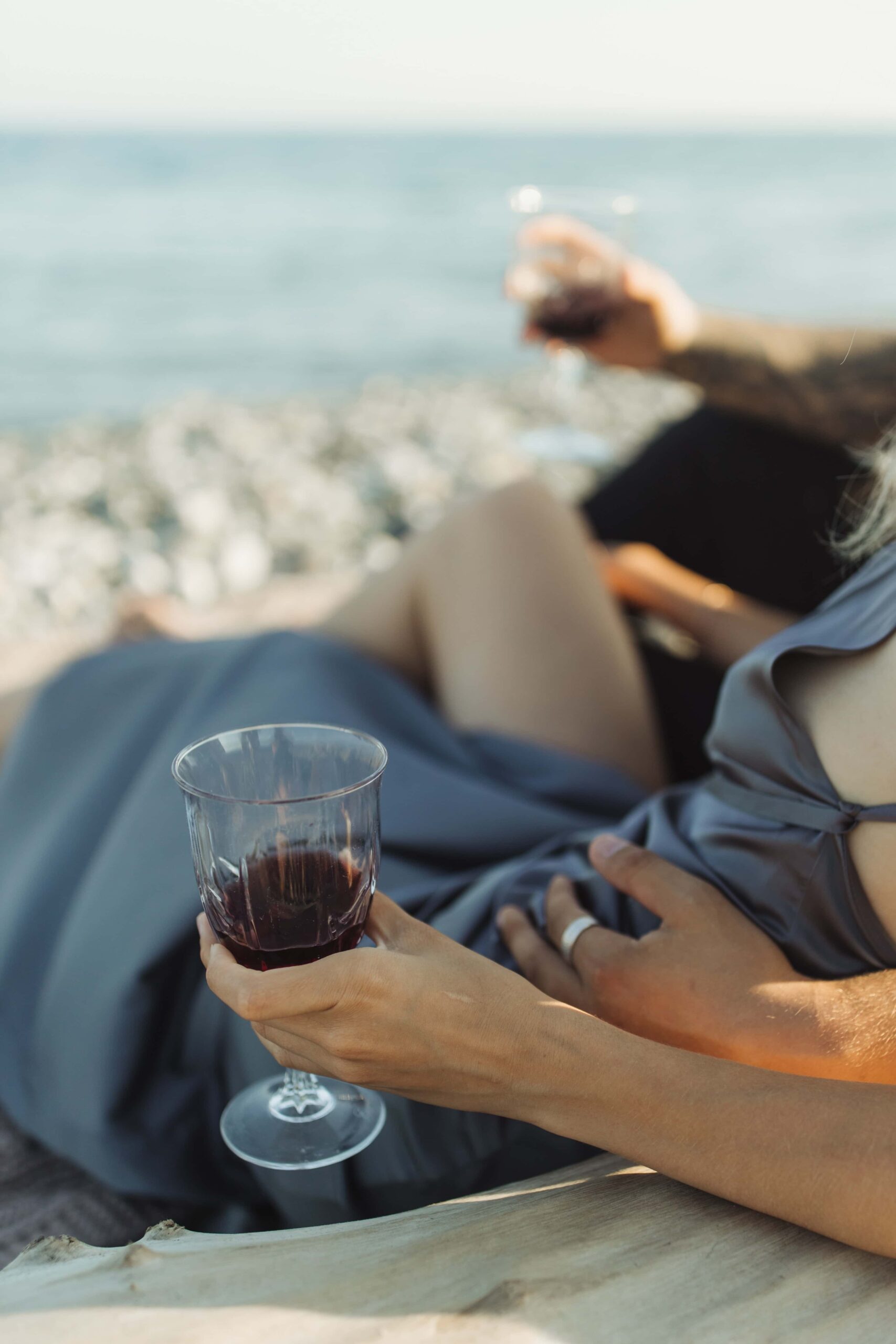Beautiful Crystal Ball in the Sunset
