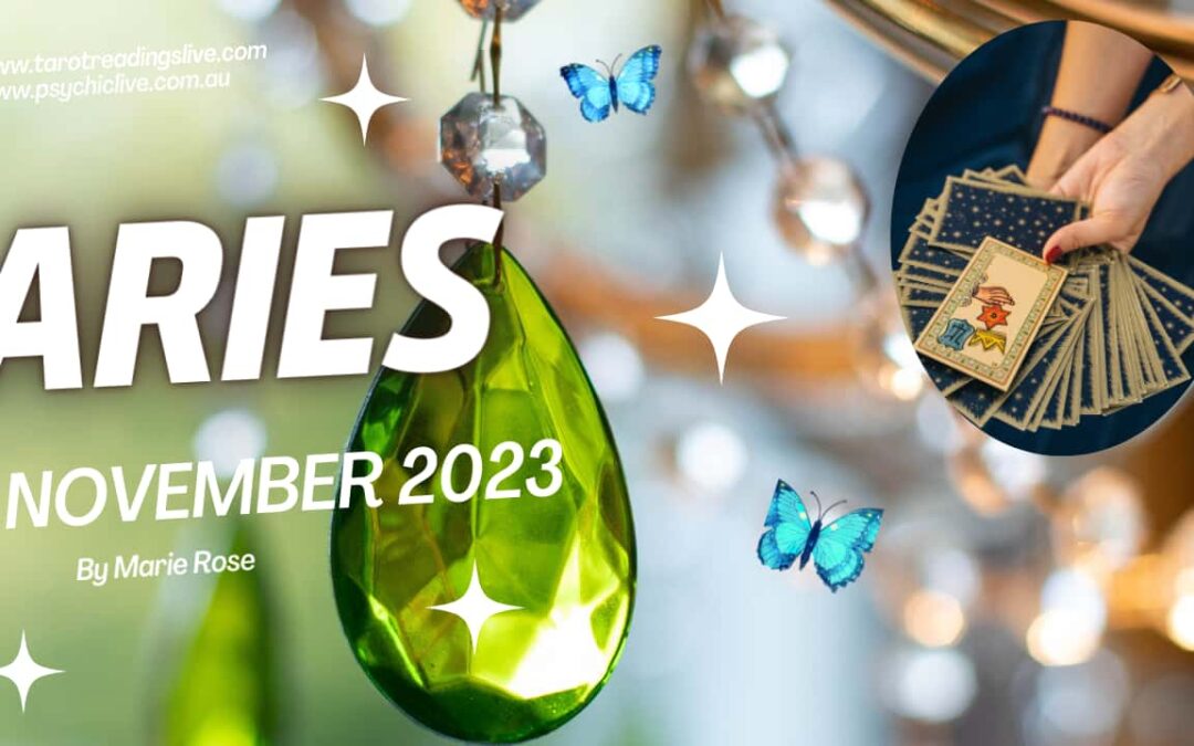 Aries Horoscope – Powerful Tarot Insights for November