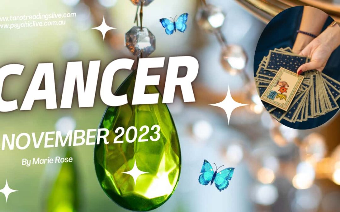 Cancer Horoscope |Powerful Tarot Insights for November