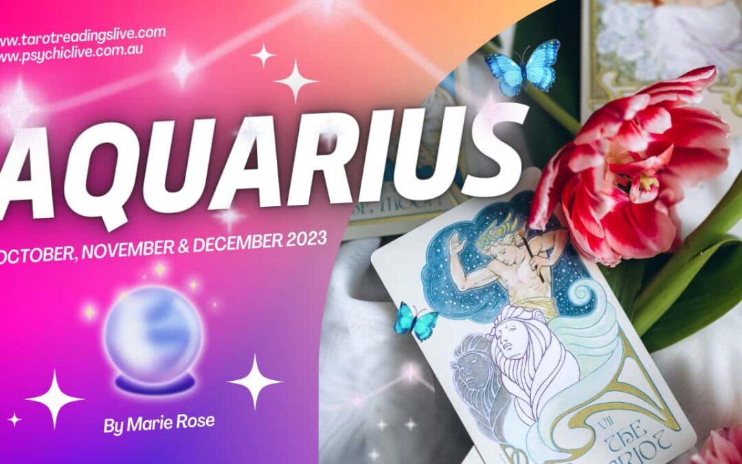 Aquarius Horoscope | OCT, NOV & DEC 2023 ( Next 3 Months)