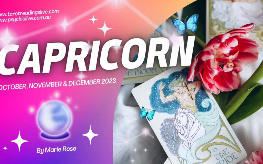 Capricorn Horoscope |OCT, NOV & DEC 2023 ( Next 3 Months)