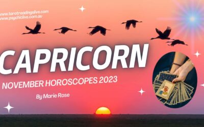 Capricorn Horoscope |Powerful Tarot November Week 1