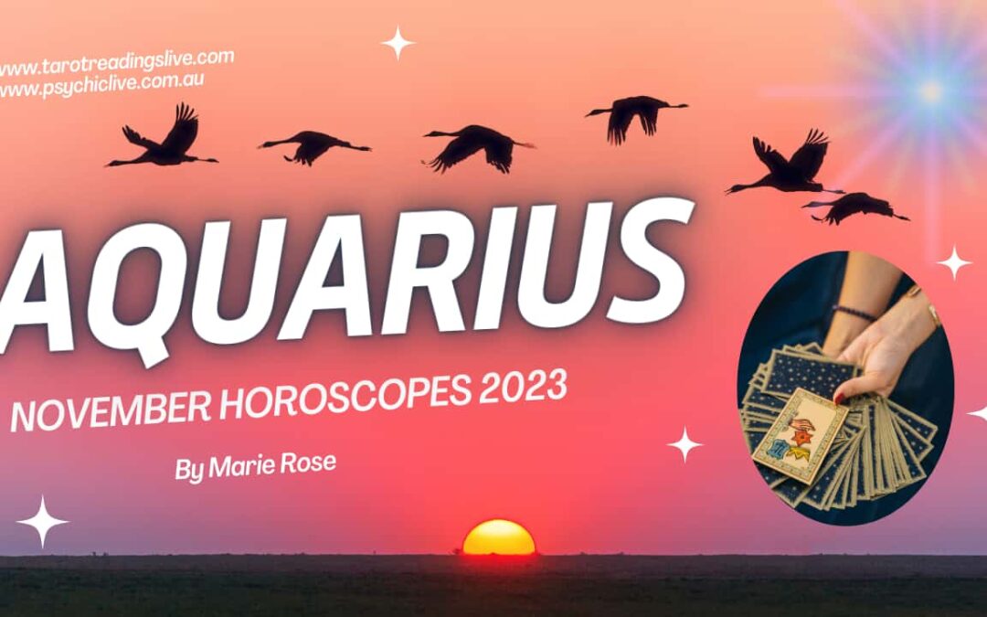 Aquarius Horoscope | Powerful Tarot November Week 1