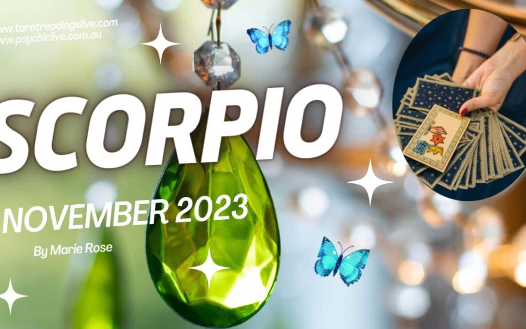 Scorpio Horoscope | Powerful Tarot Insights for November