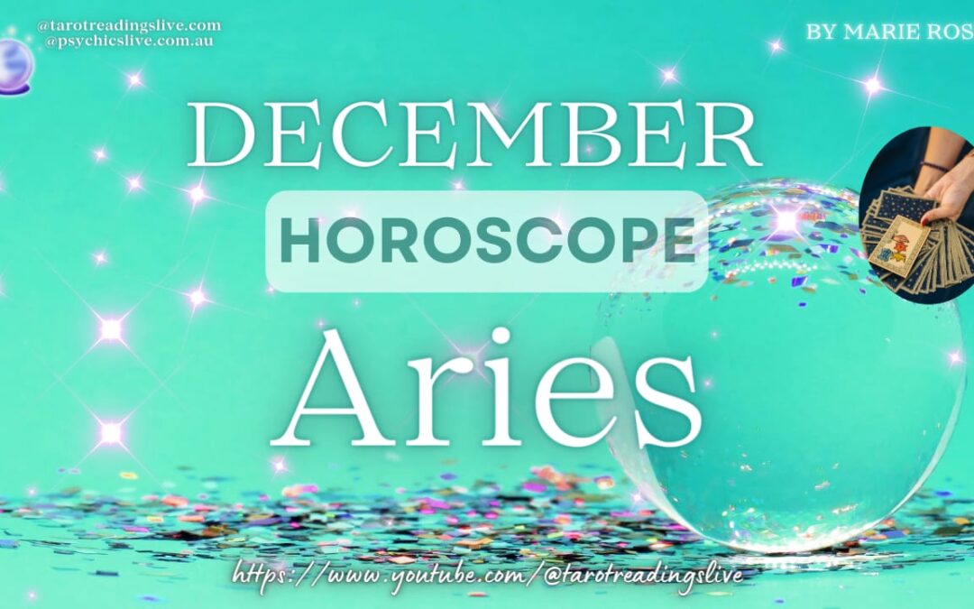 Aries Horoscope | Powerful Tarot Reading for December