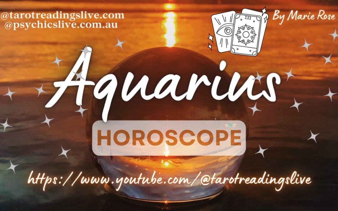 Aquarius Horoscope |Powerful Tarot November Week 4
