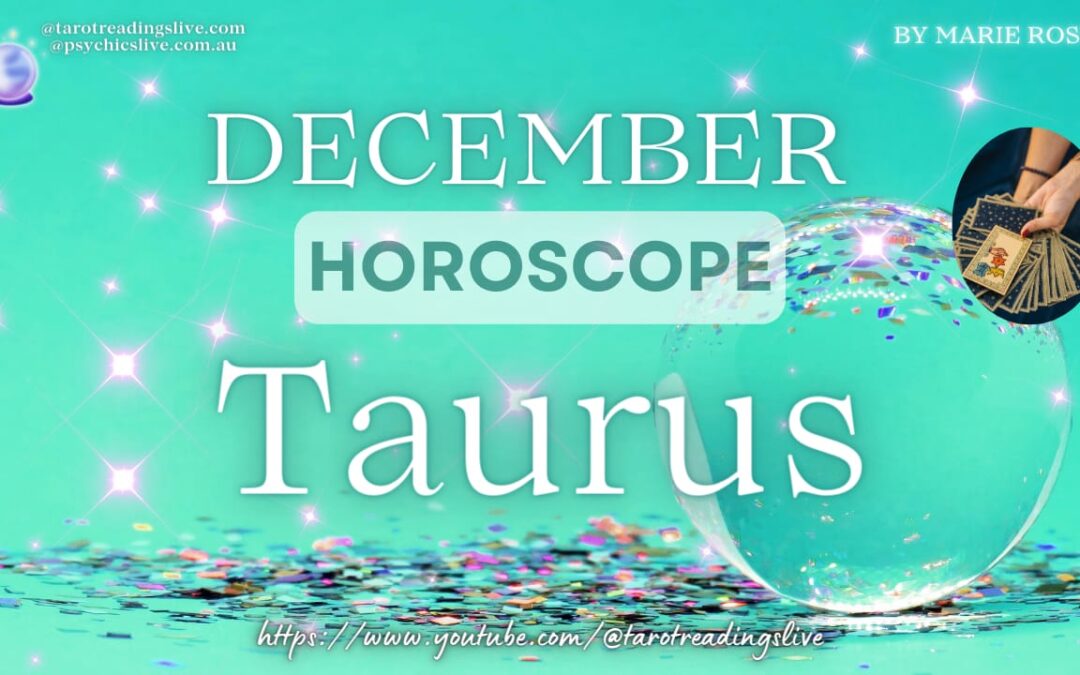 Taurus Horoscope |Powerful Tarot Reading for December