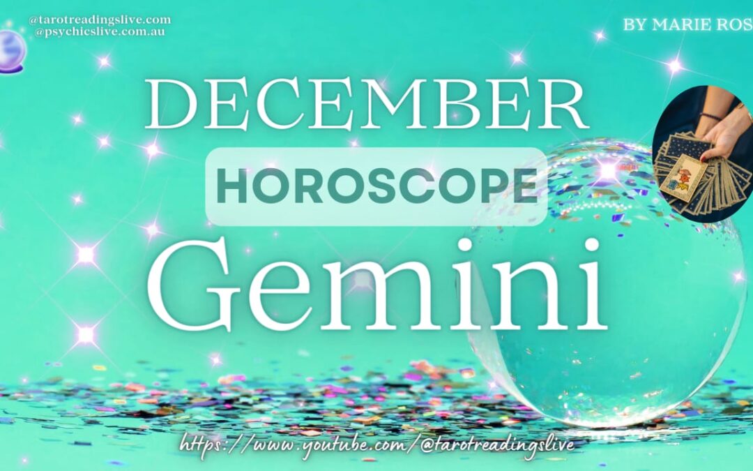 Gemini Horoscope | Powerful Tarot Reading for December