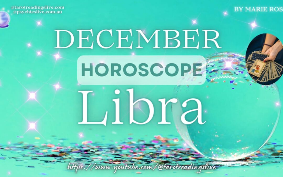 Libra Horoscope |Powerful Tarot for December 2023
