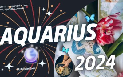 Aquarius Horoscope |Powerful Tarot for the Year of 2024