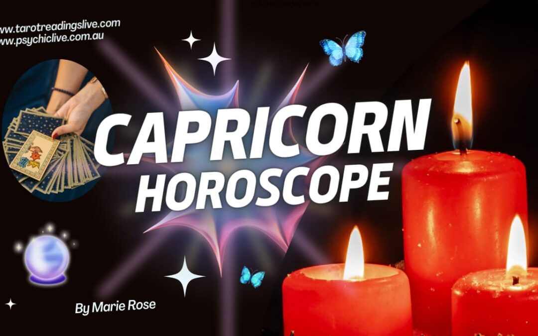 Capricorn Horoscope| Powerful Forecast  January Week 1