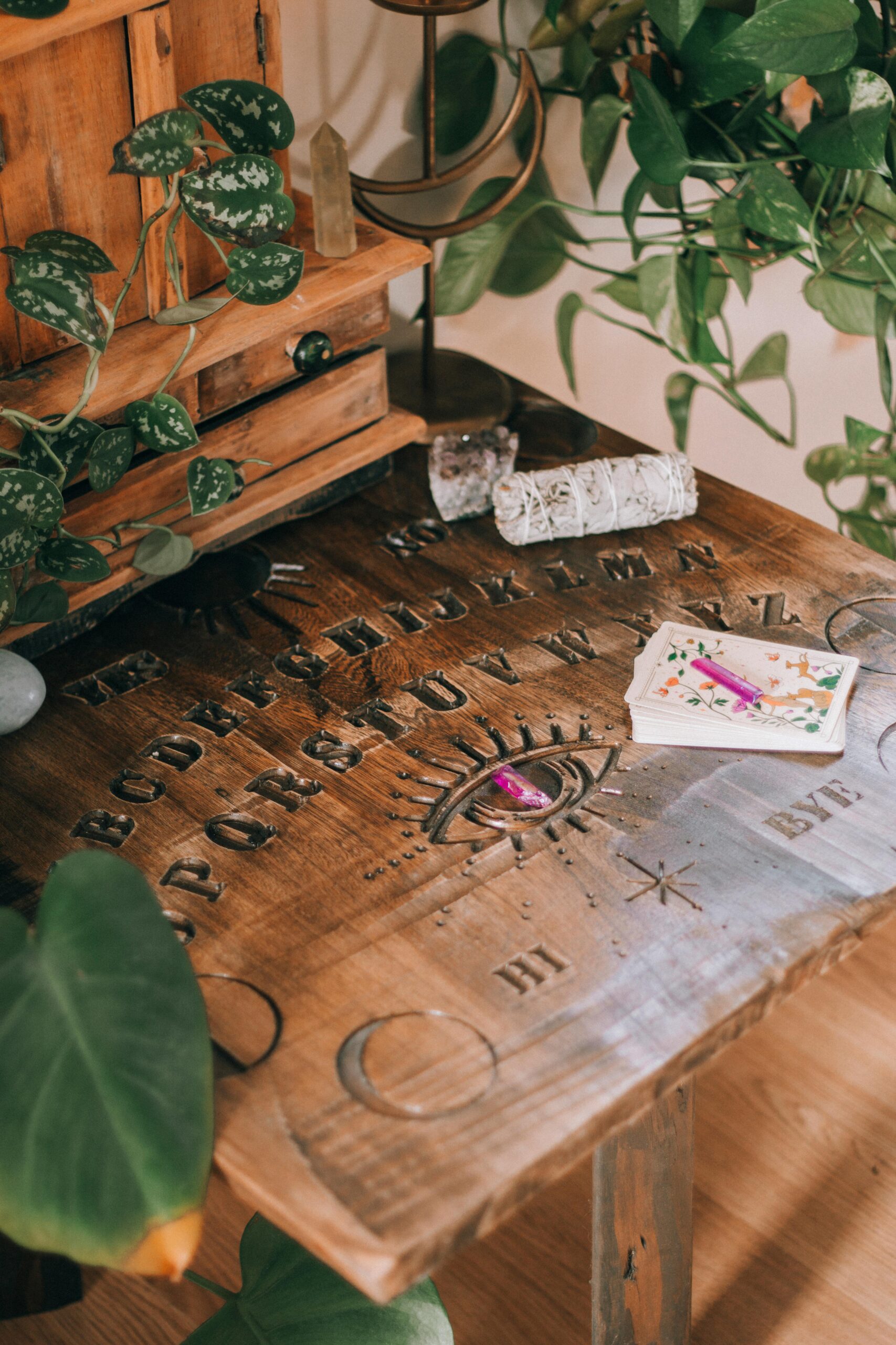 Beautiful Crystal Ball in the Sunset