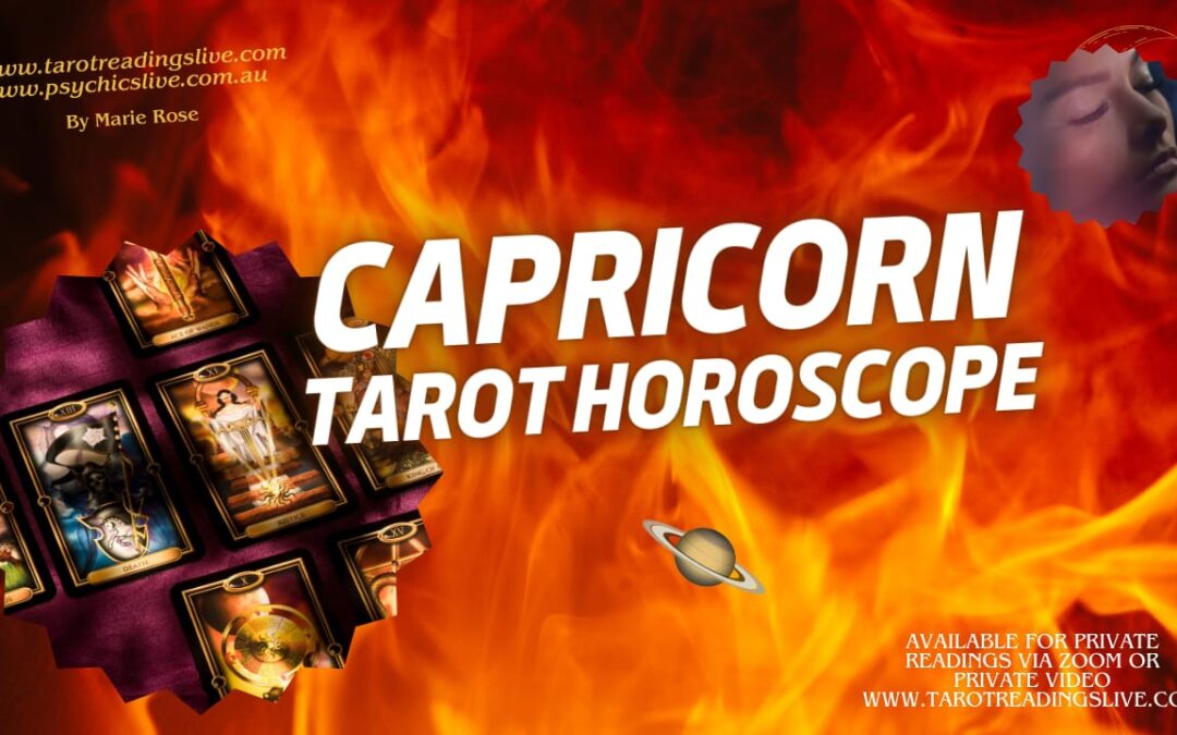 Capricorn Horoscope| Powerful Psychic Forecast April
