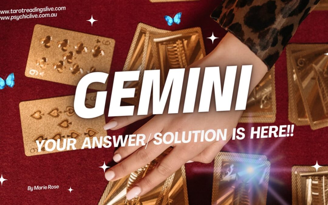Gemini Horoscope |Powerful Psychic Forecast For May
