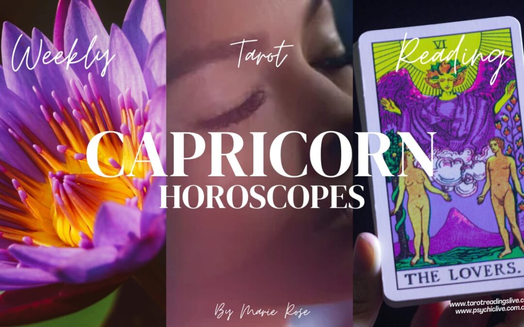 Capricorn Horoscope|Powerful Psychic Forecast June WK 3