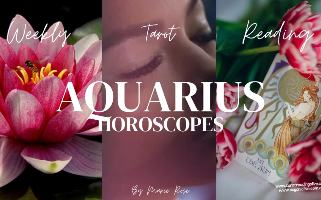 Aquarius Horoscope|Powerful Psychic Forecast June WK 4