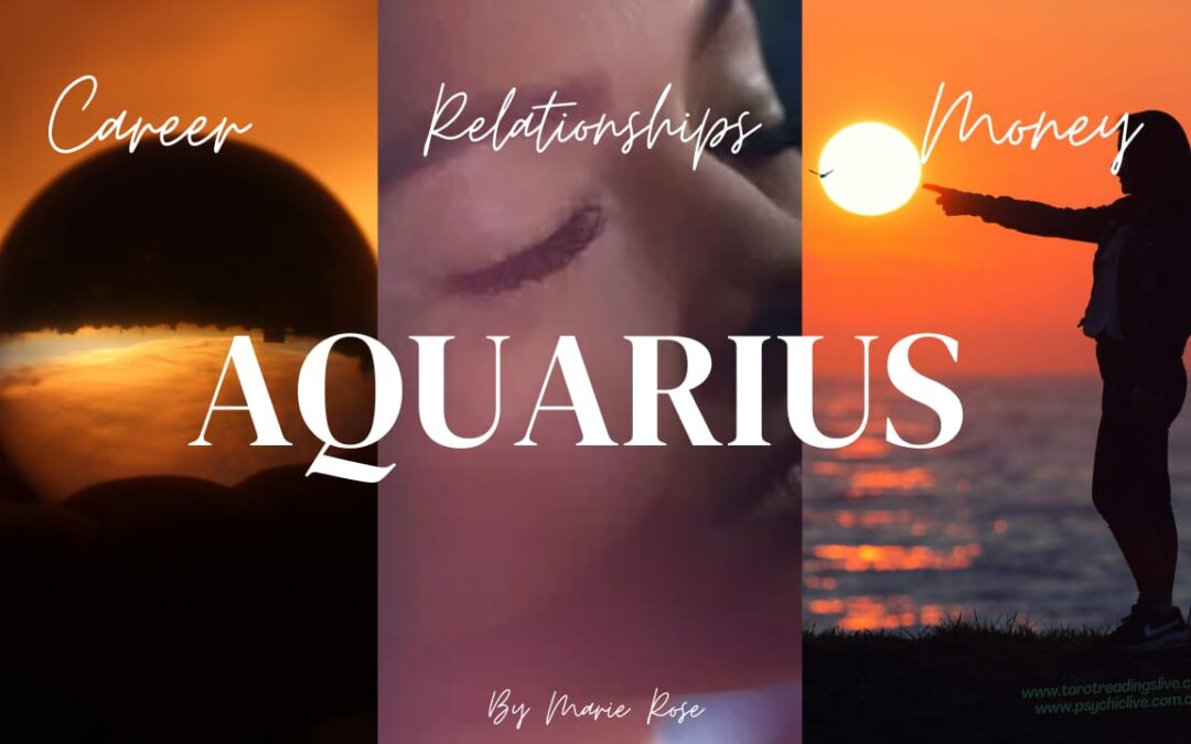 Aquarius Horoscope| Powerful Psychic Forecast AUGUST