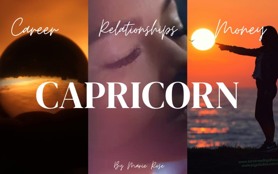 Capricorn Horoscope|Powerful Psychic Forecast AUGUST