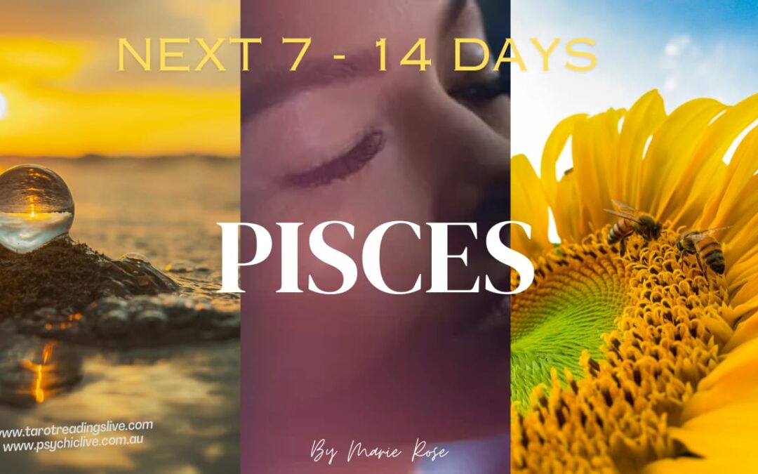 Pisces Horoscope |Powerful Psychic Forecast August Wk 3
