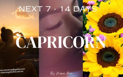 Capricorn Horoscope|Powerful Psychic Forecast AUGUST