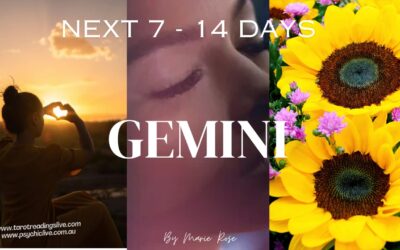 Gemini Horoscope |Powerful Psychic Forecast AUGUST W5