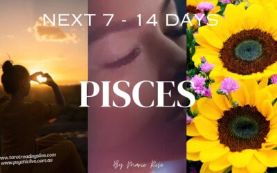 Pisces Horoscope |Powerful Psychic Forecast August Wk 5